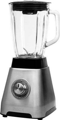 Princess Power XL Standmixer 1250W Silber, Schwarz