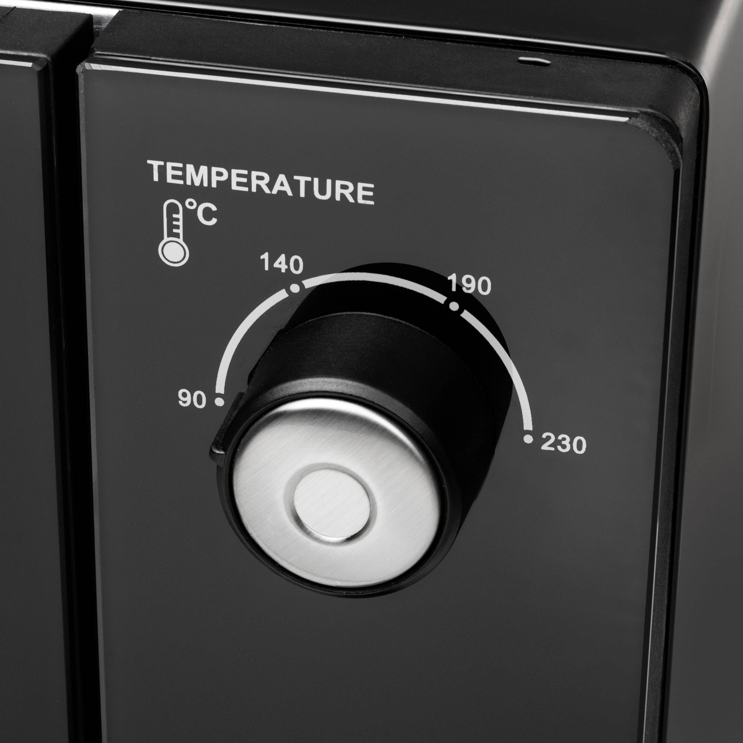 Princess 01.112751.01.001 Minibackofen mit manueller Temperatureinstellung, Timerfunktion, mit Konvektion, kabelgebunden 32l