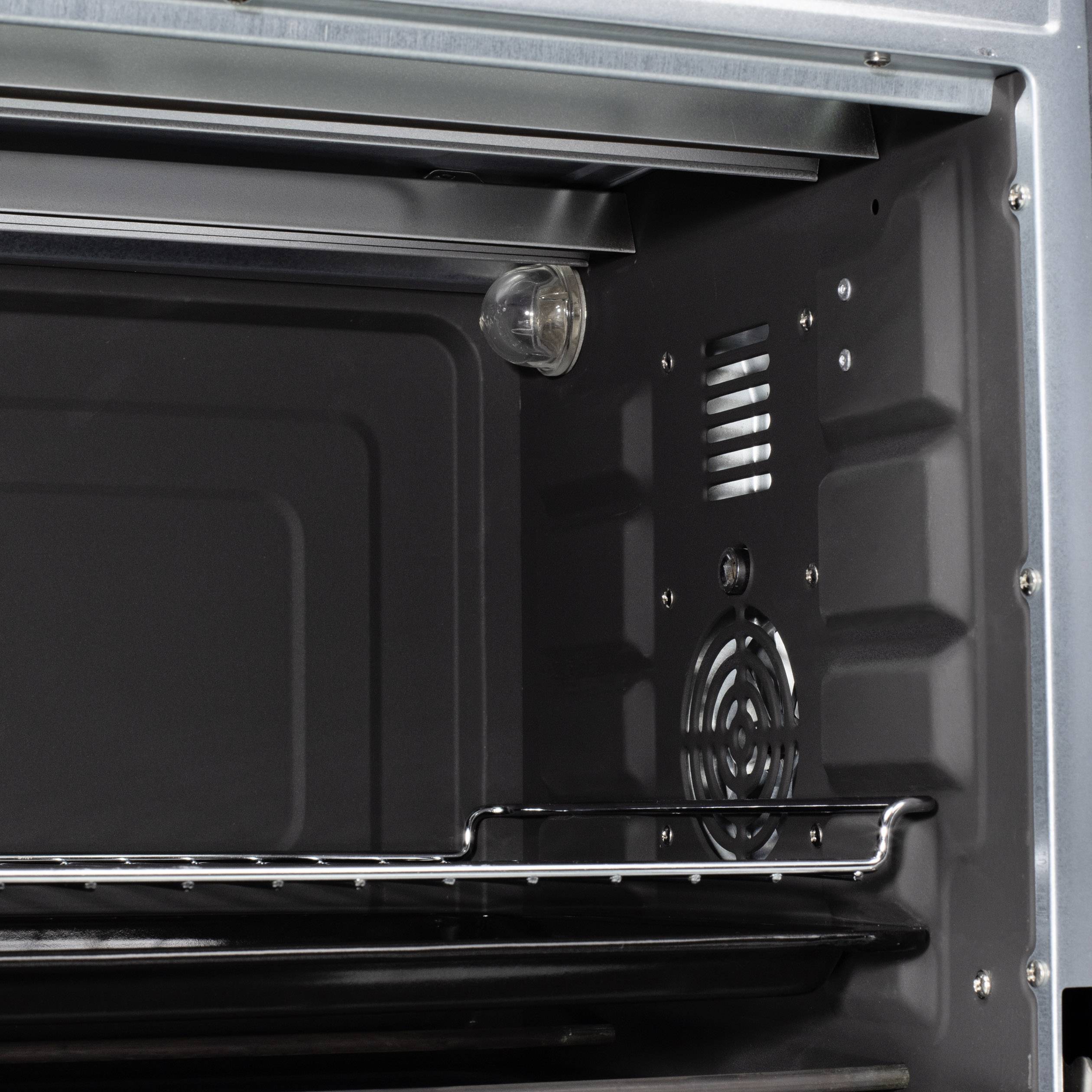 Princess 01.112756.01.001 Minibackofen mit manueller Temperatureinstellung, Timerfunktion, mit Konvektion, kabelgebunden 45l