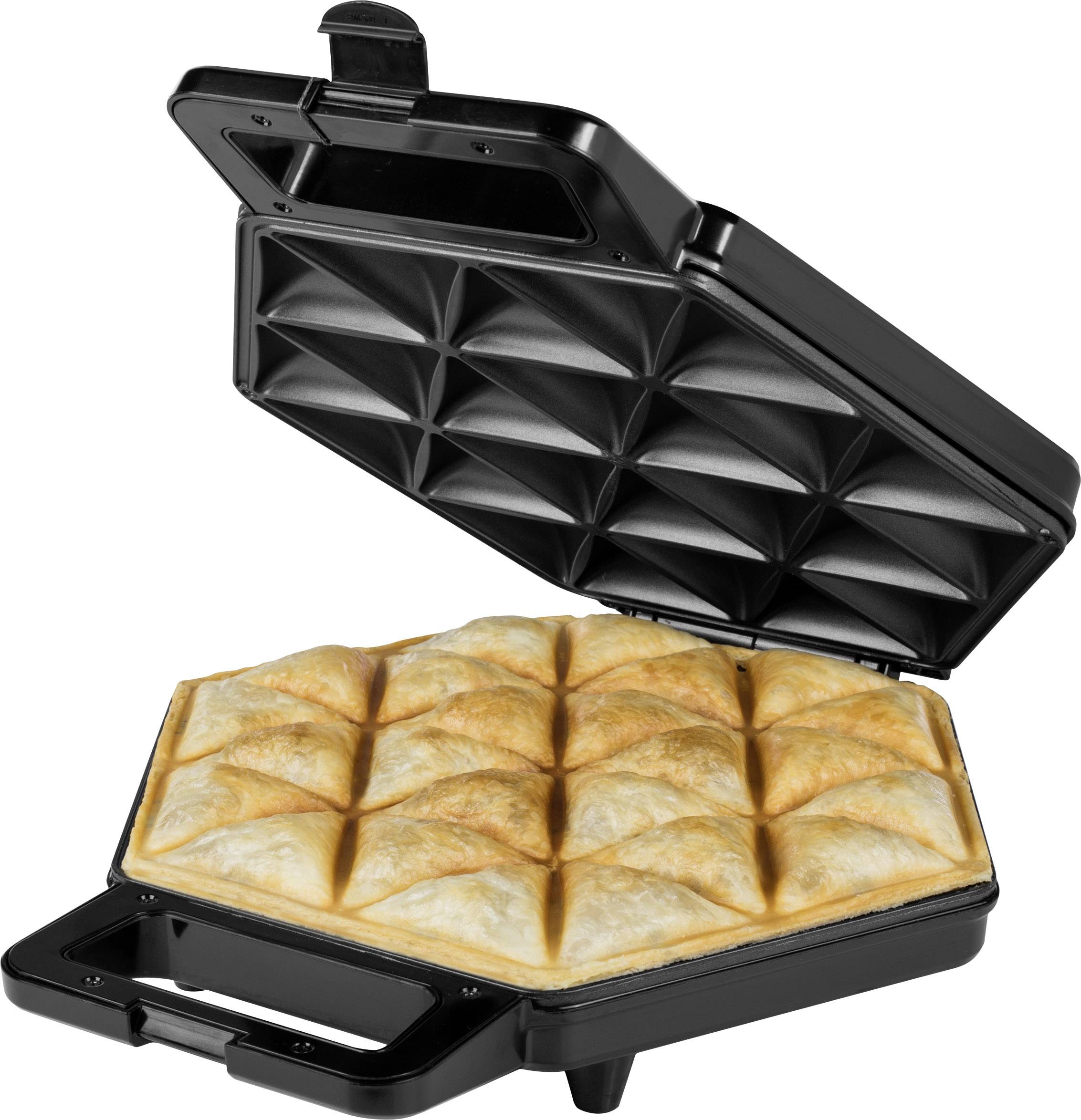 Princess 01.123001.01.001 01.123001.01.001 Sandwichmaker Silber, Schwarz