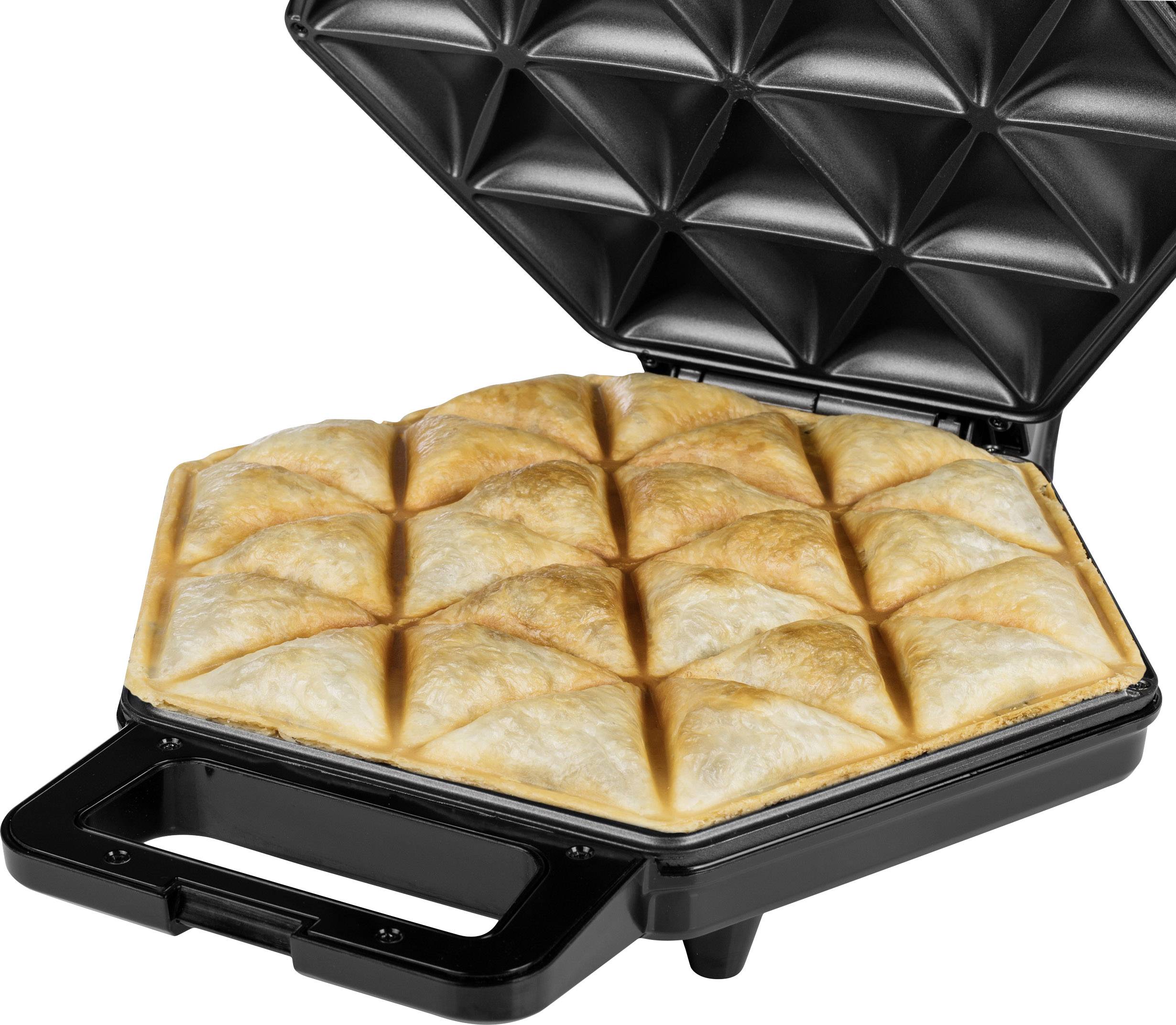 Princess 01.123001.01.001 01.123001.01.001 Sandwichmaker Silber, Schwarz