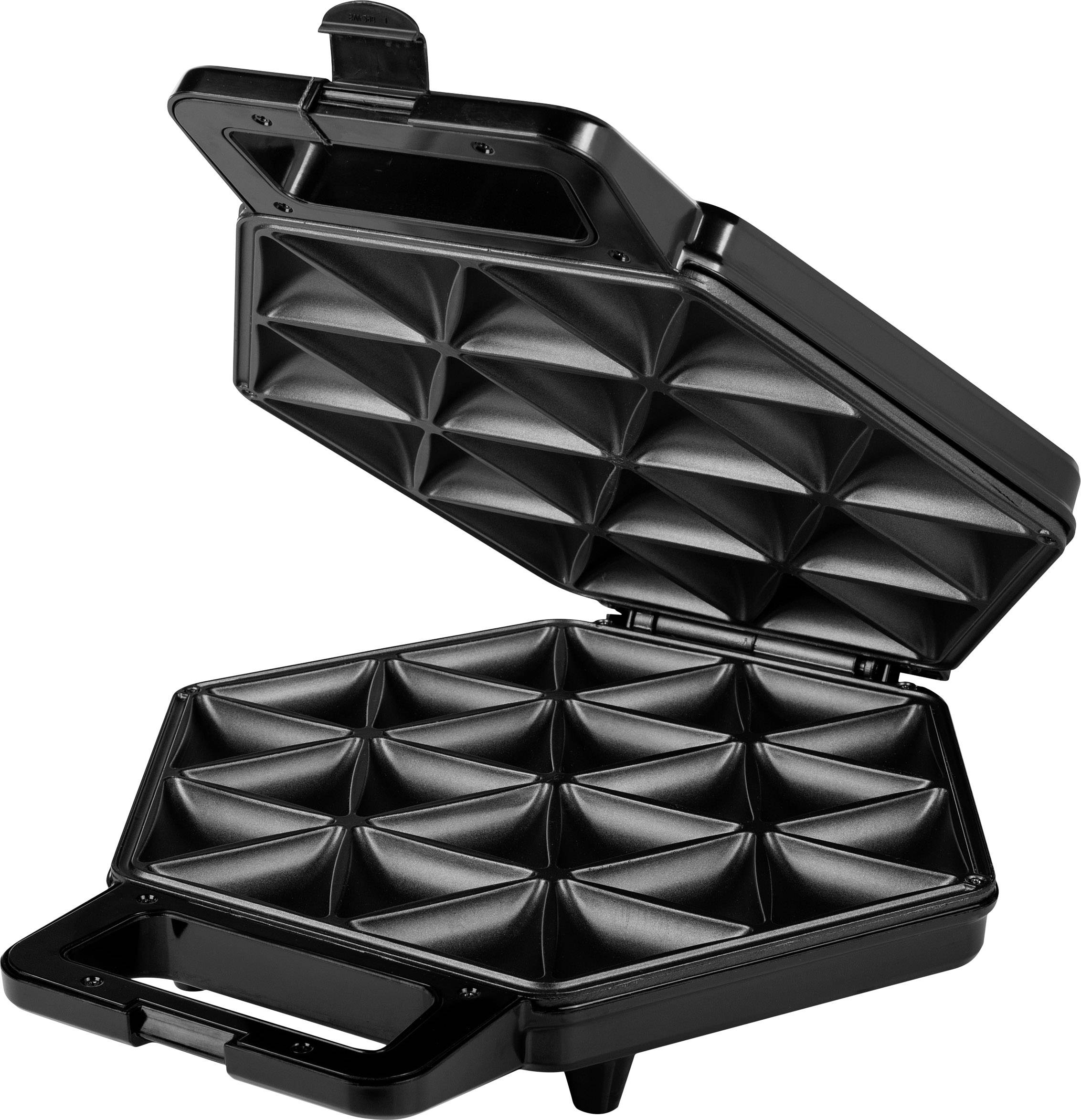 Princess 01.123001.01.001 01.123001.01.001 Sandwichmaker Silber, Schwarz