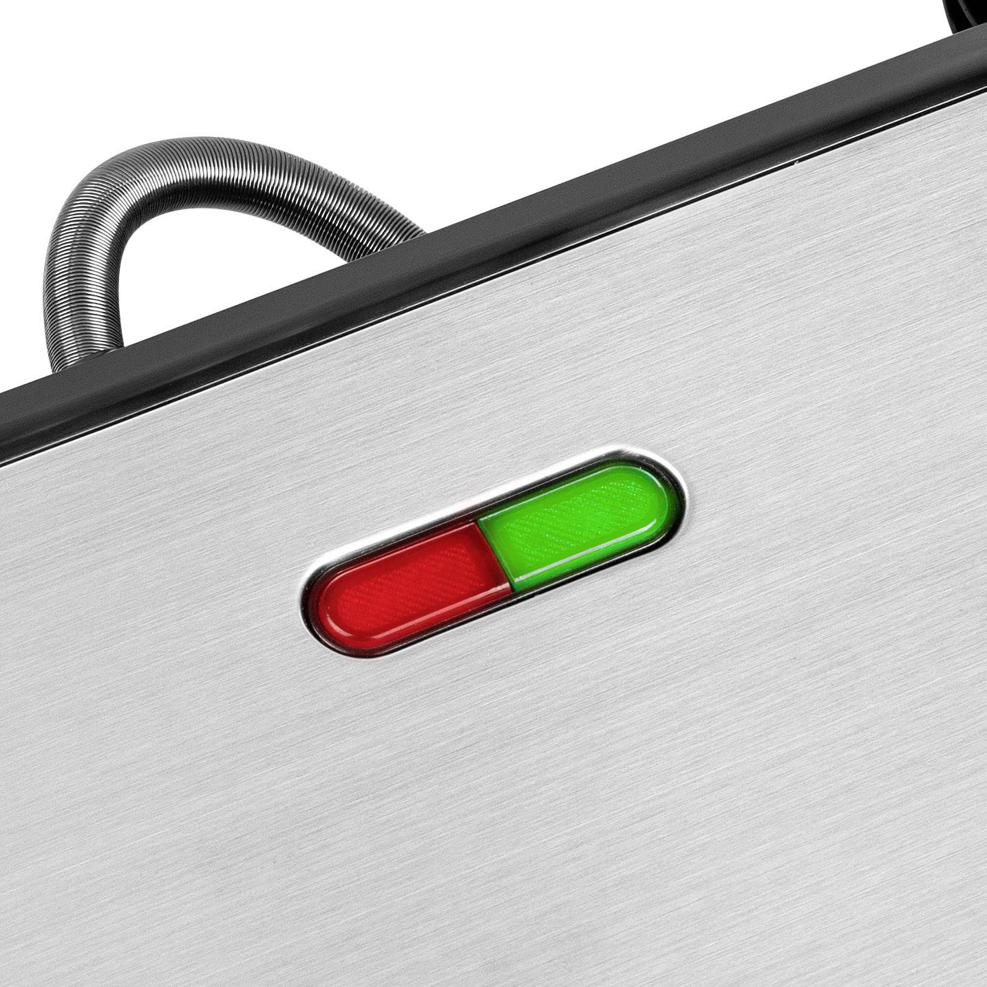 Princess Panini Elektro Kontaktgrill Silber, Schwarz