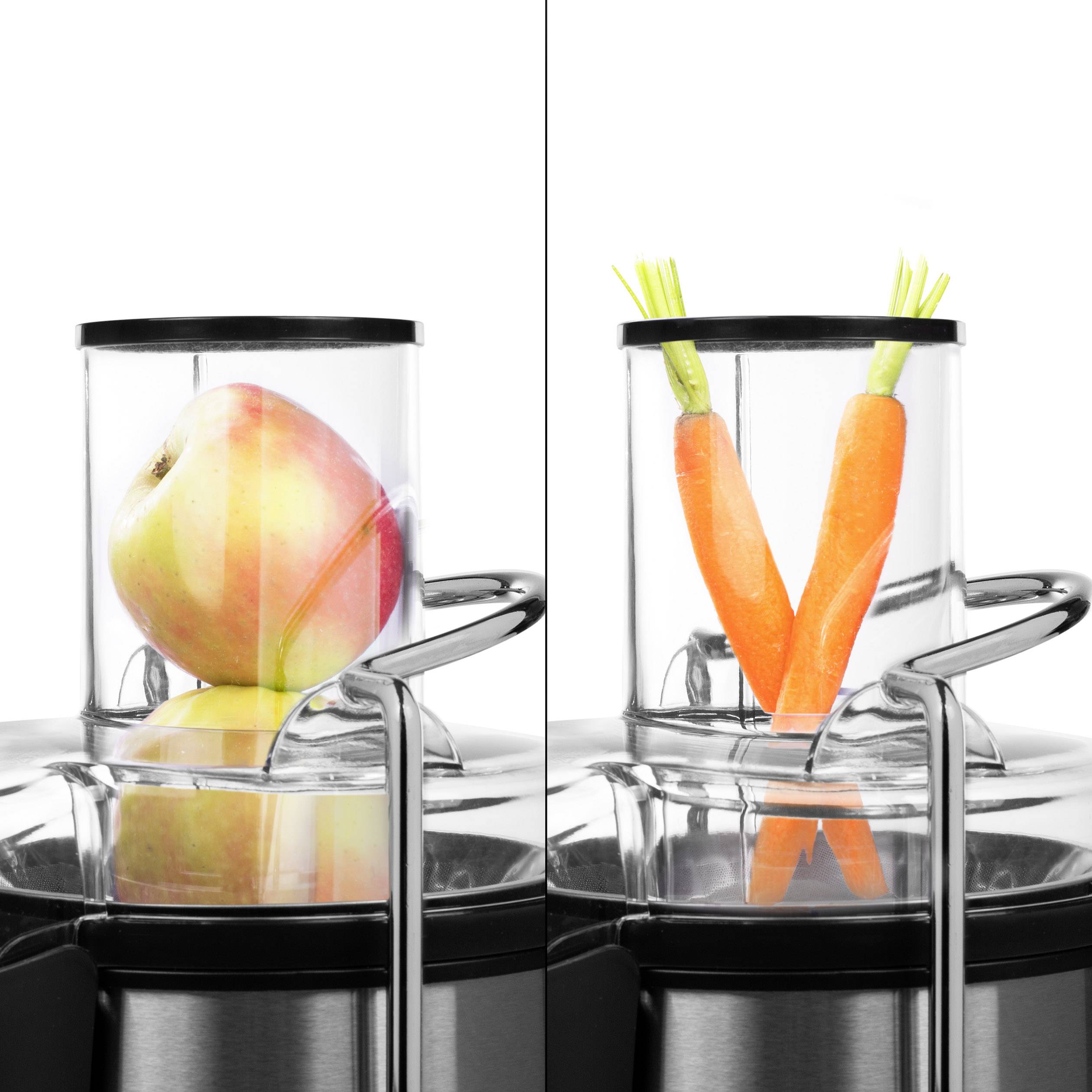 Princess Entsafter 01.203040.01.002 700W Schwarz, Silber