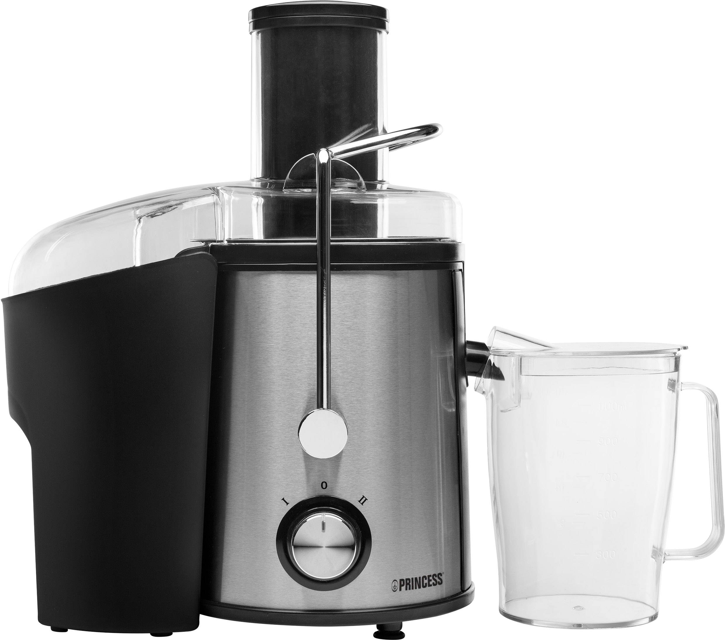 Princess Entsafter 01.203040.01.002 700W Schwarz, Silber