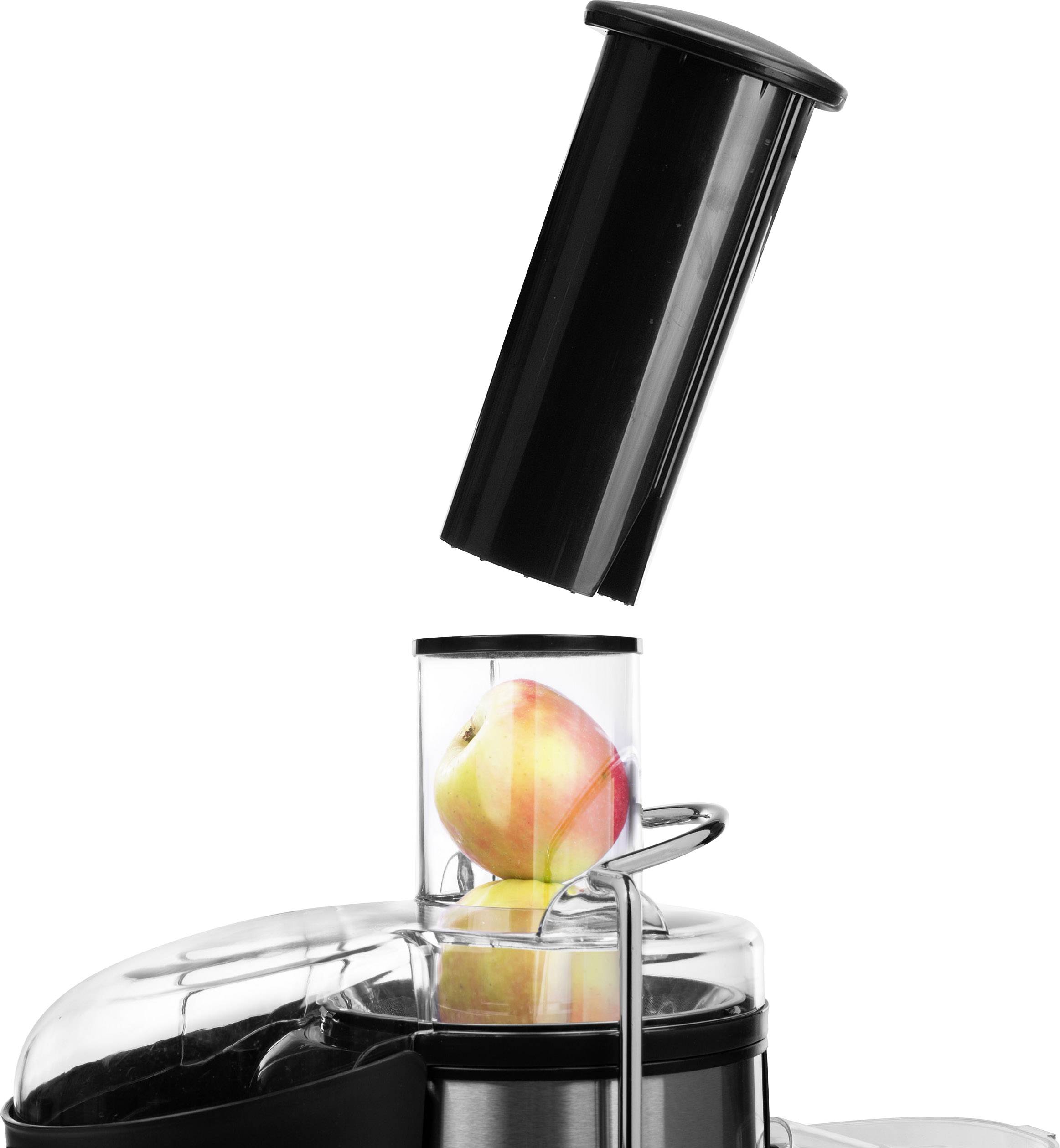 Princess Entsafter 01.203040.01.002 700W Schwarz, Silber