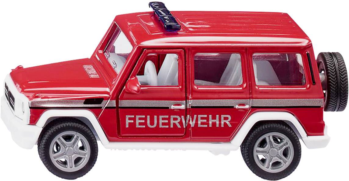 SIKU Spielwaren Einsatzfahrzeug Modell Mercedes Benz G65 AMG Feuerwehr Fertigmodell PKW Modell