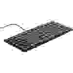 Raspberry Pi® RPI-KEYB (DE)-BLACK/GREY USB Clavier allemand, QWERTZ noir, gris hub USB