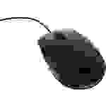 Raspberry Pi® Raspberry Maus schwarz Maus USB Optisch Schwarz 3 Tasten