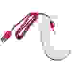 Raspberry Pi® Souris USB optique blanc, rouge 3 Boutons