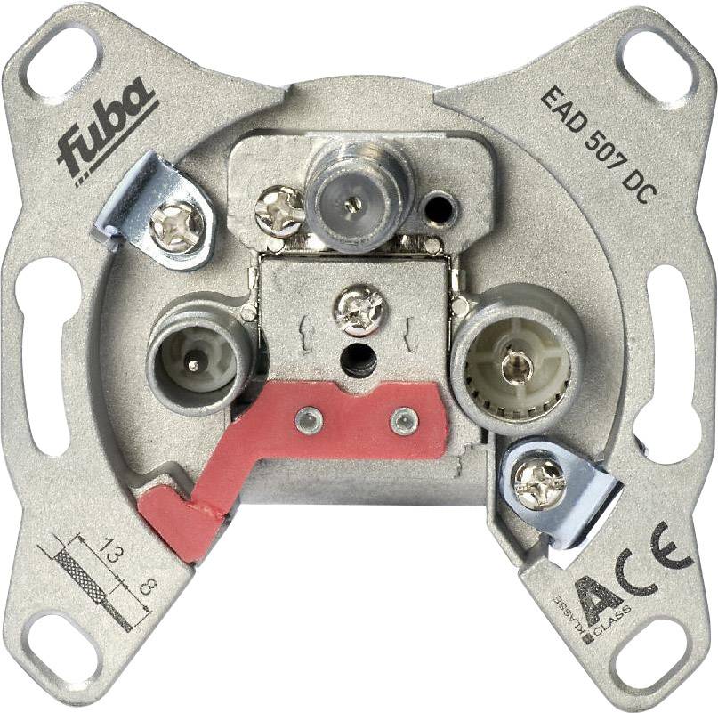 fuba EAD 507 DC Antennendose SAT, TV, UKW Wand Stichleitungsdose