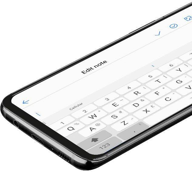 Cellularline CAPSULE 60689 Displayschutzglas Passend für: Galaxy A40 1St.