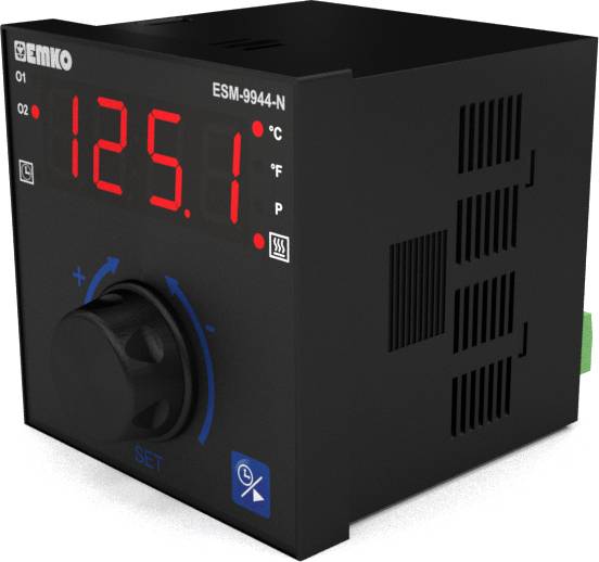 Emko ESM-9944-N 2-Punkt, P, PI, PD, PID Temperaturregler Pt100, J, K, R, S -200 bis 1700 °C Relais