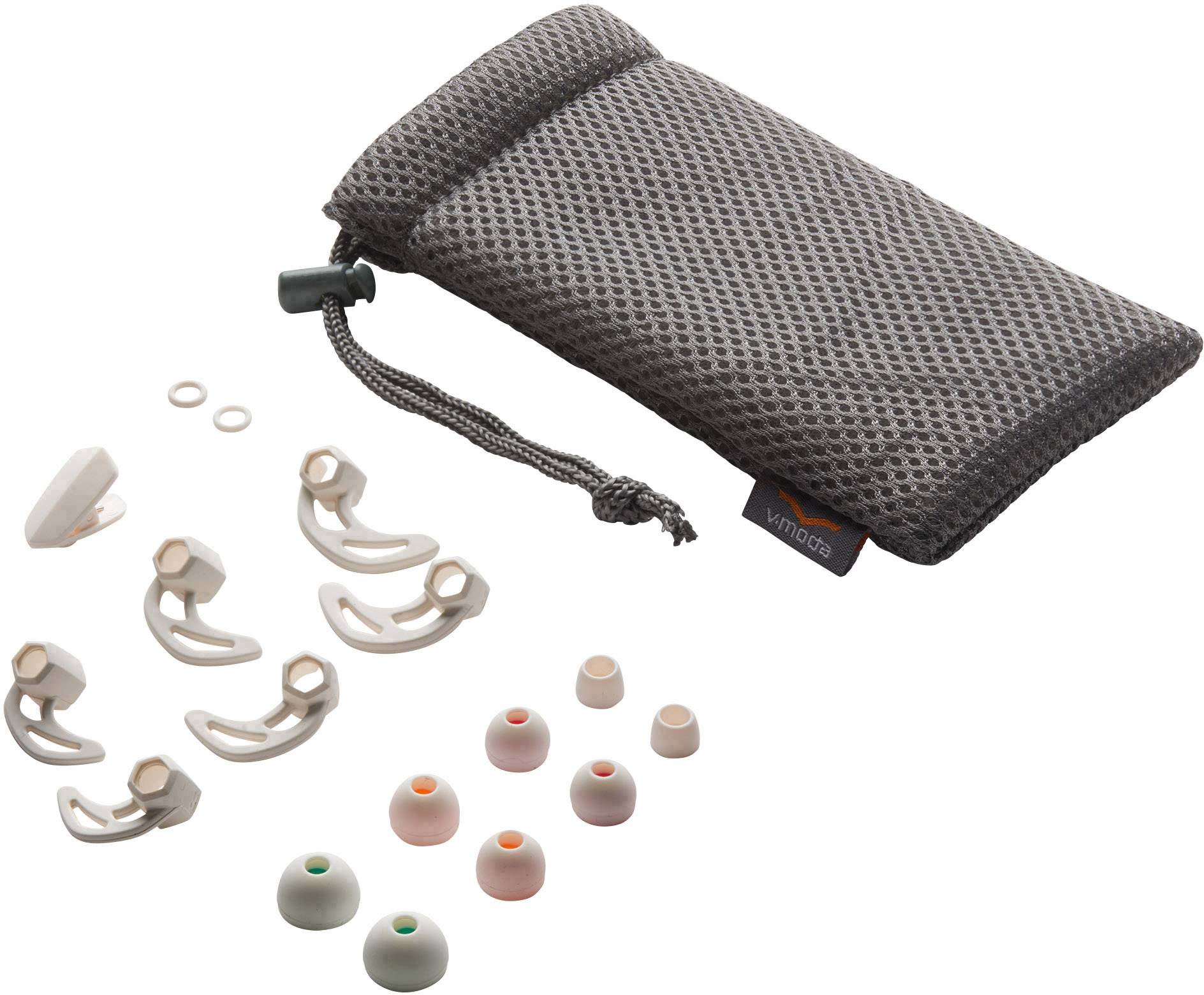 V Moda Forza Wireless Bluetooth® Sport In Ear Kopfhörer In Ear Headset, Noise Cancelling, Schweißresistent, Wasserbeständig Silber