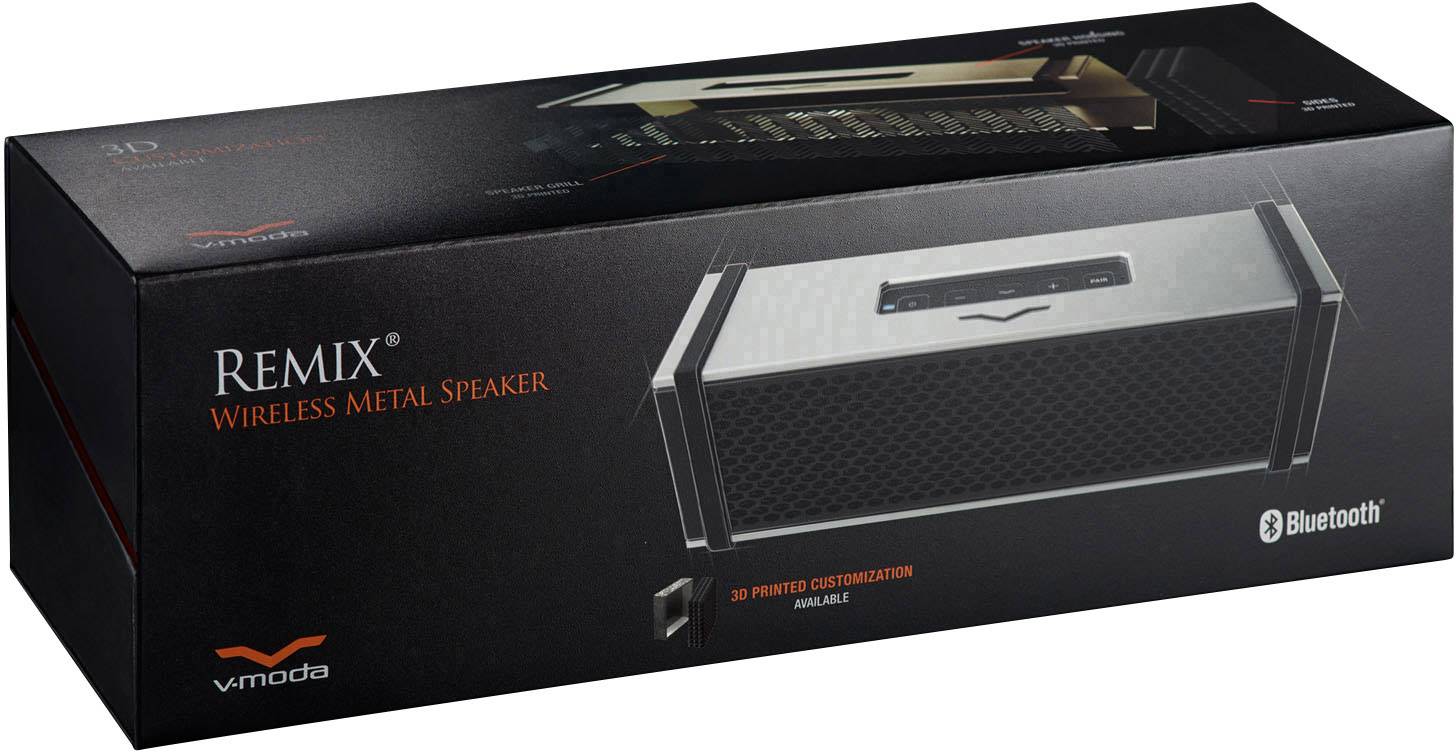 V Moda REMIX Bluetooth® Lautsprecher Freisprechfunktion, für Amazon Echo Dot, High-Resolution Audio
