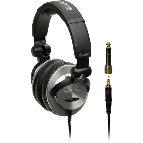 Roland RH-300V Studio Over Ear Kopfhörer kabelgebunden  Silber, Schwarz Noise Cancelling Faltbar