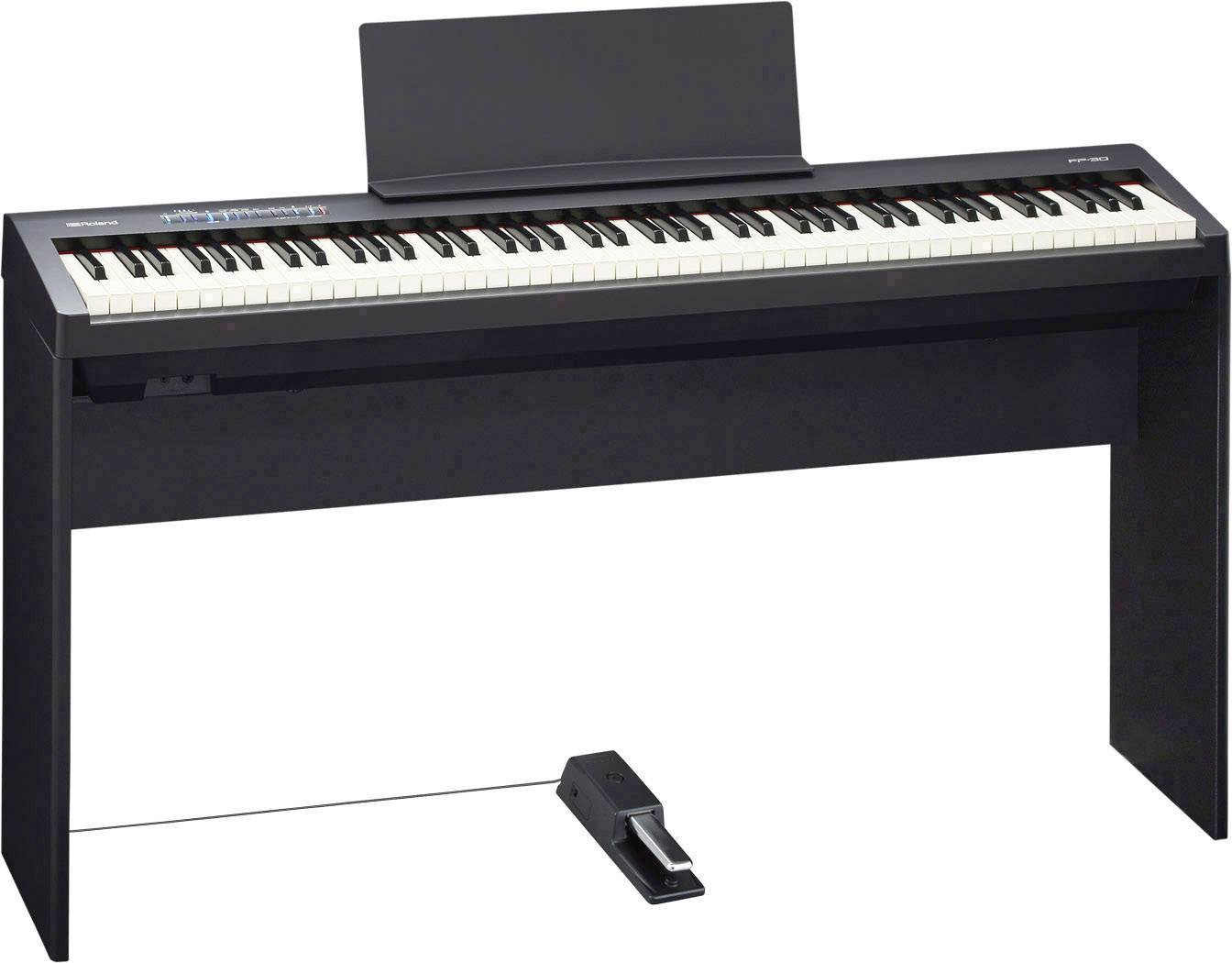 Roland FP-30-BK Digital-Piano Schwarz inkl. Netzteil