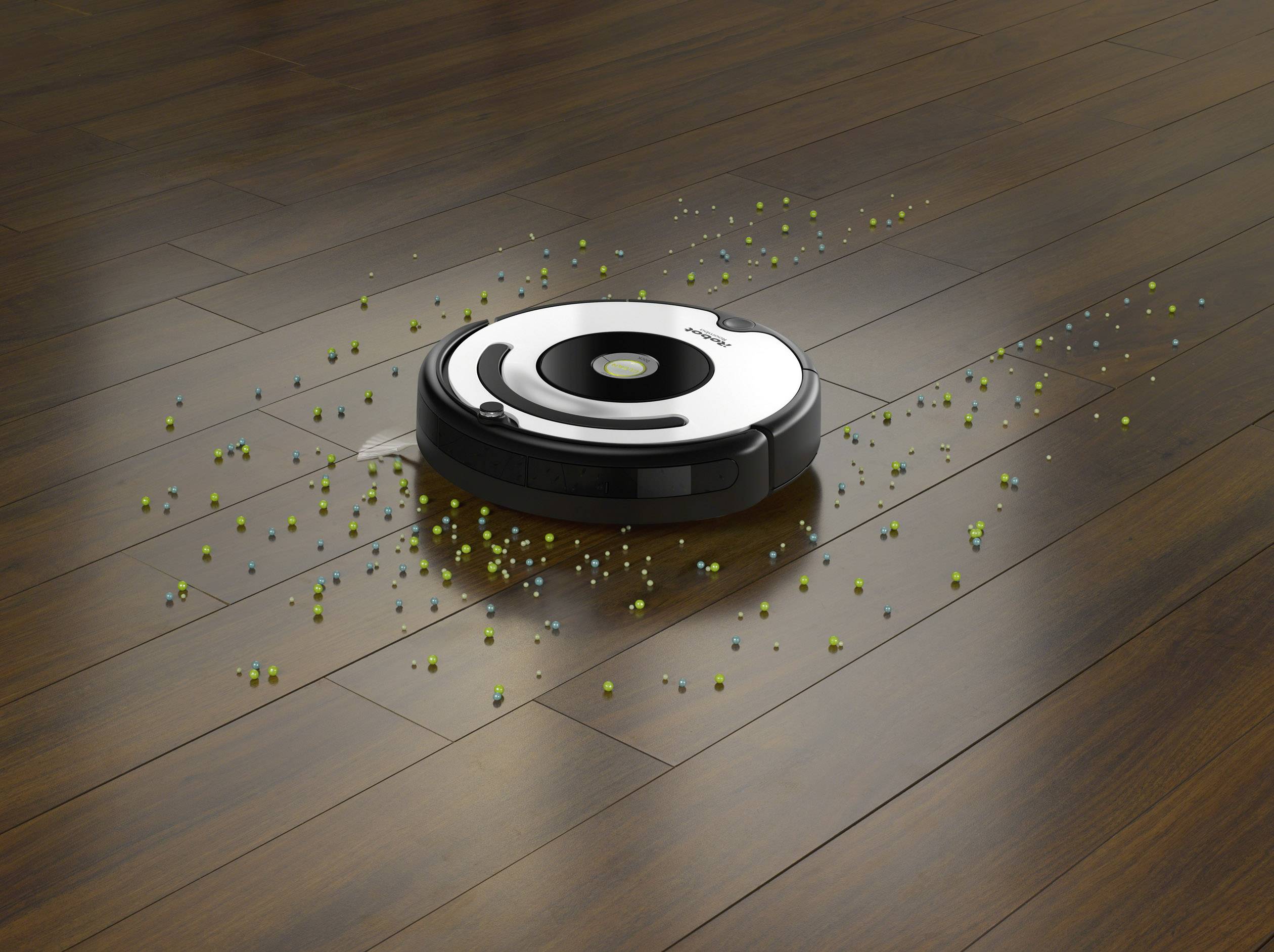 IRobot Roomba 675 Saugroboter Silber, Schwarz