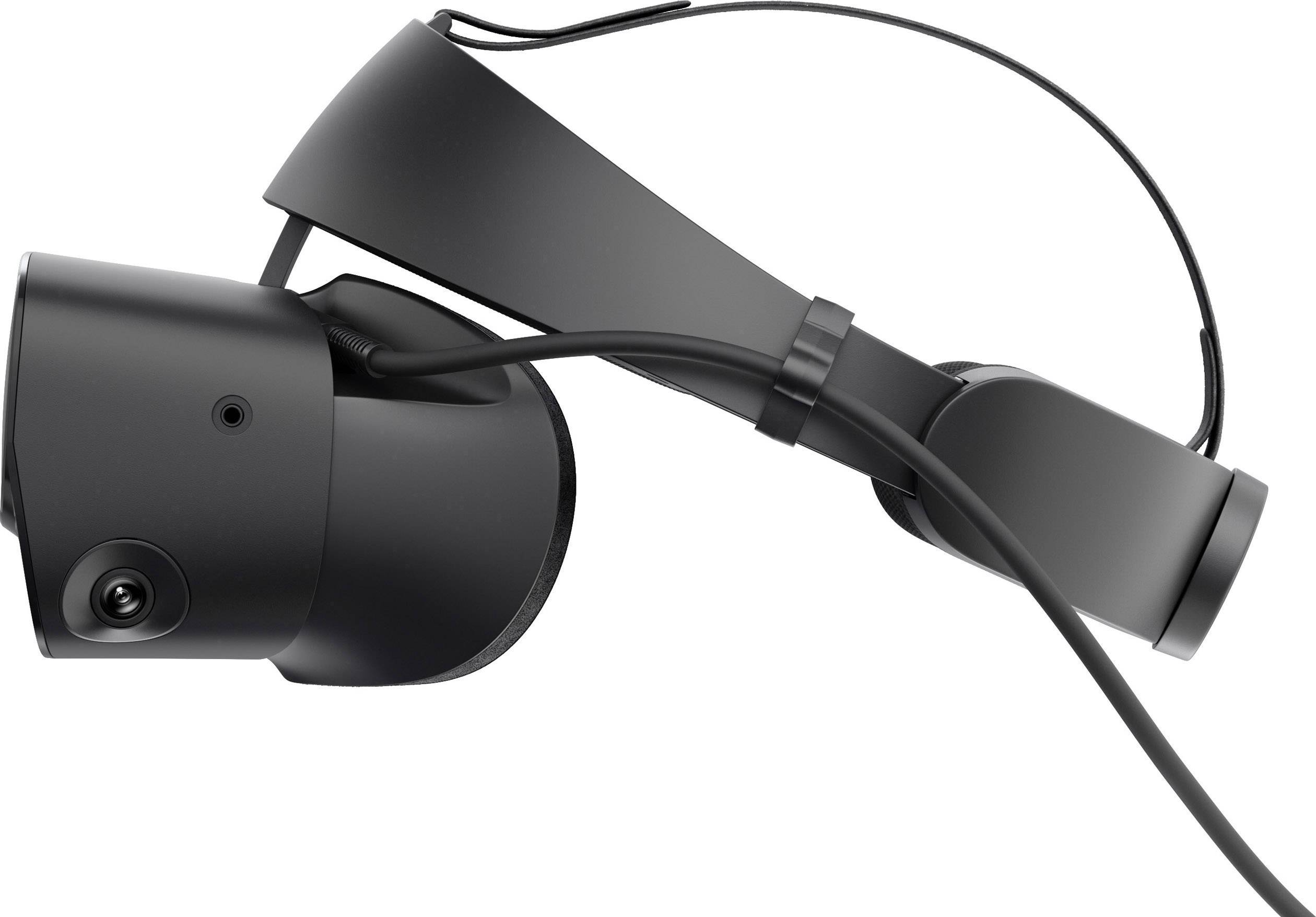 Oculus Rift S Schwarz Virtual Reality Brille inkl. Bewegungssensoren, inkl. Controller, mit integriertem Soundsystem