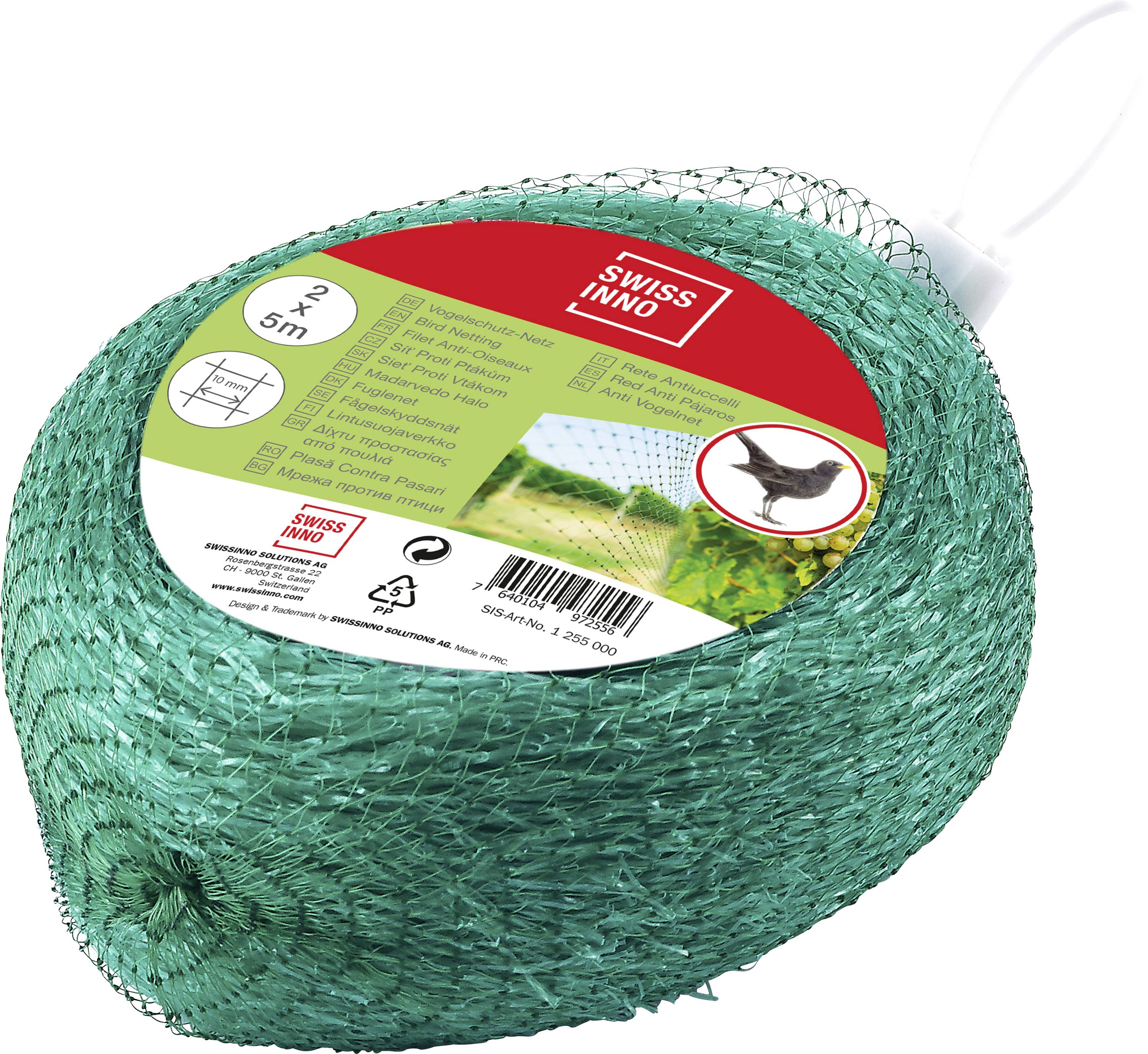 Swissinno Natural-Control netting 5x2m Vogelschutznetz Funktionsart Abschreckung 1 St.