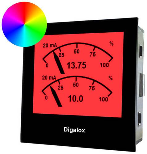 TDE Instruments DPM72-MPPA Digitales Hutschienenmessgerät Digalox DPM72-MPPA Grafisches DIN-Messger