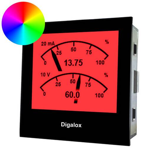 TDE Instruments DPM72-MPP Digitales Einbaumessgerät Digalox DPM72-MPP Grafisches DIN-Messgerät fü