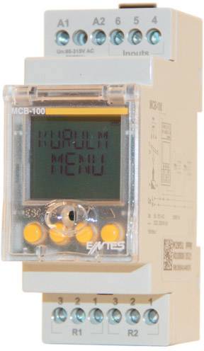 ENTES MCB-100 MCB-100 Zeitrelais Multifunktional 1 St. Zeitbereich: 0.1 s - 9999 min