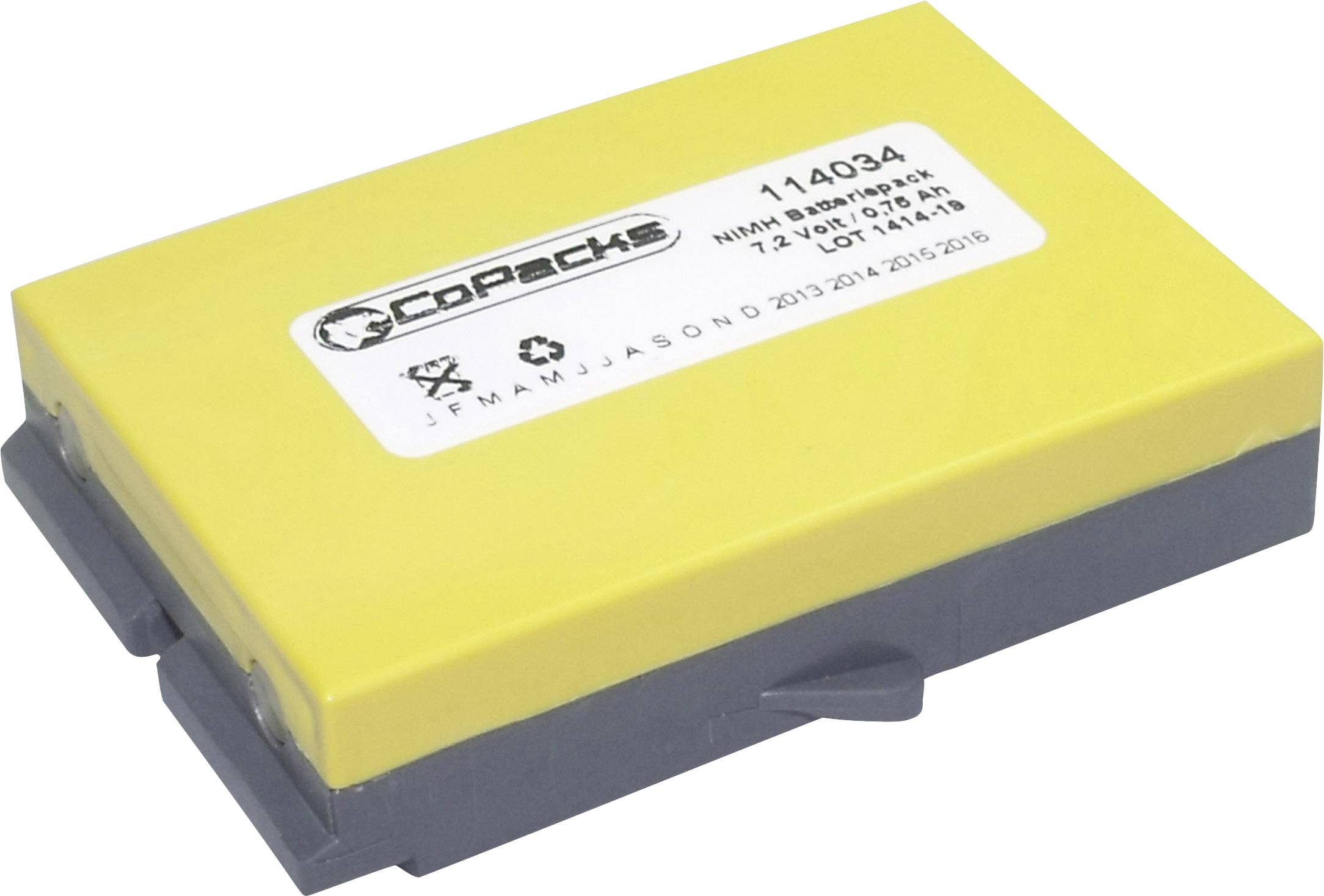 Copacks Kran-Fernbedienungs-Akku 7.2V 750 mAh