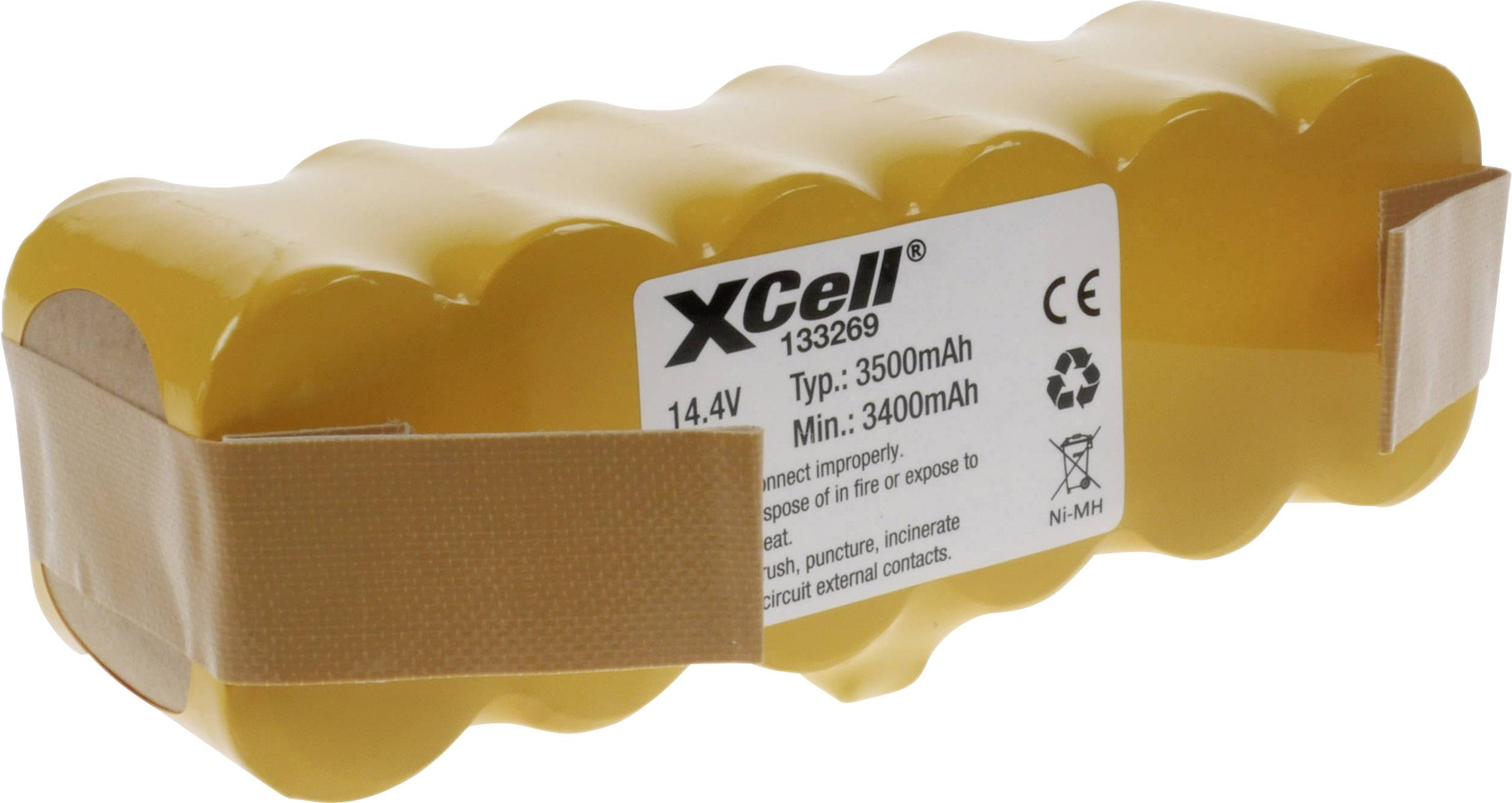 XCell Staubsauger-Akku ersetzt Original-Akku (Original) Roomba 500 D 14.4 V 3500 mAh iRobot