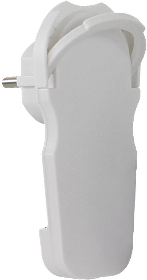 REV 0018260100 Schutzkontakt-Flachstecker 230V Weiß IP20