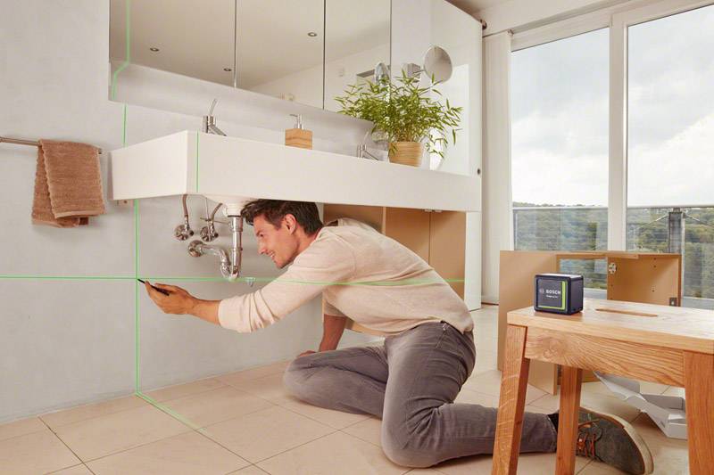 Bosch Home and Garden Quigo green Kreuzlinienlaser
