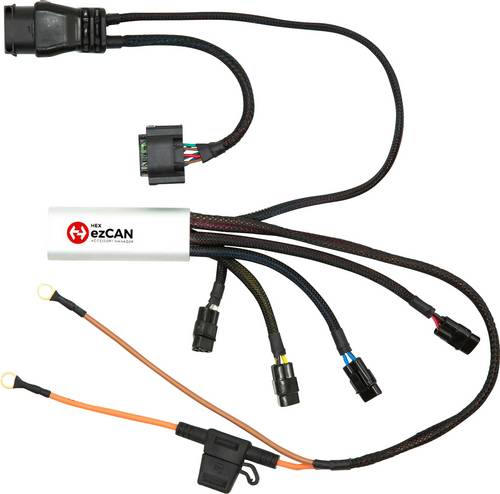 ezCAN BMW K1600, F750, F850 & S1000 X 4 Kanal Zubehörmanager 76mm x 30mm x 16mm mit Micro-USB A