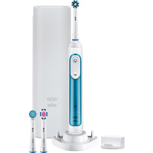 Oral-B Smart 6 6000N 80301107 Elektrische Zahnbürste Rotierend/Oszilierend/Pulsieren Weiß, Blau