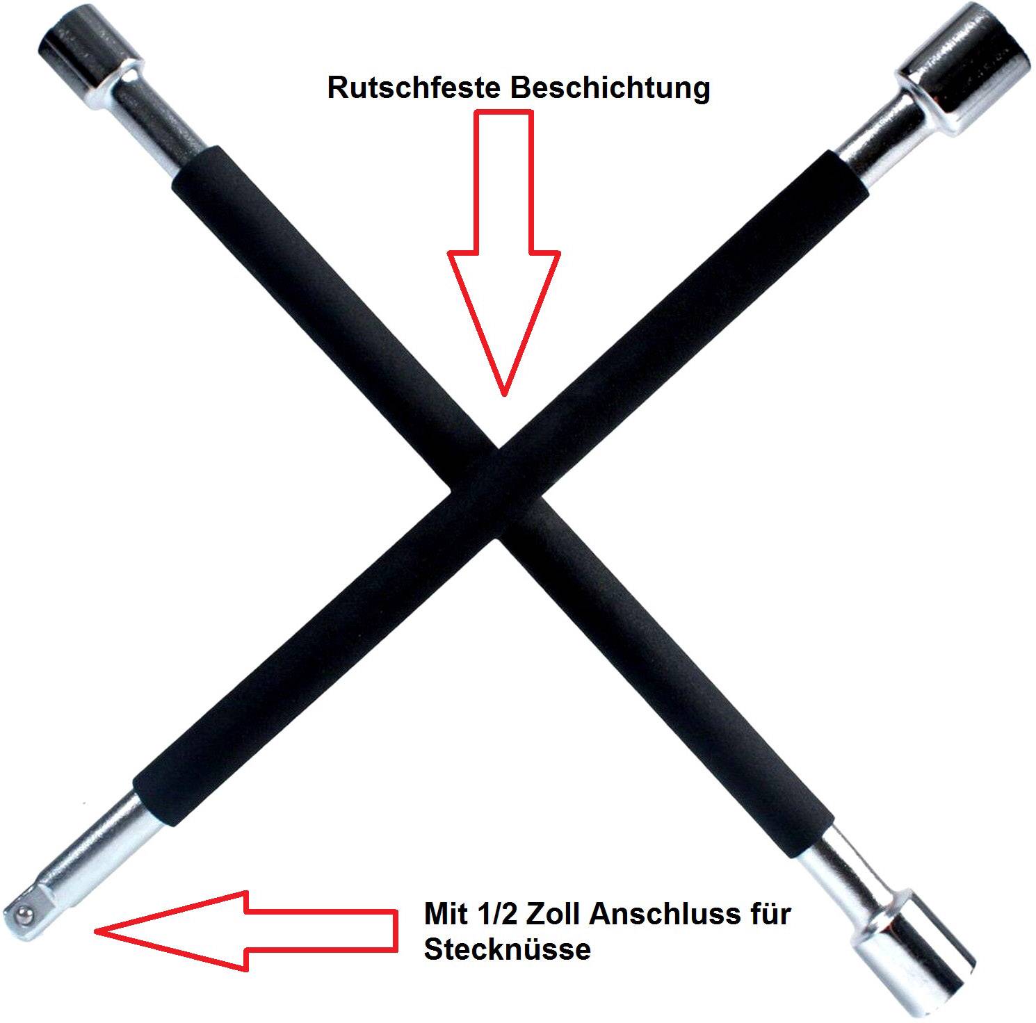 IWH 020870 Radkreuz (L x B x H) 375 x 375 x 40mm 1St.