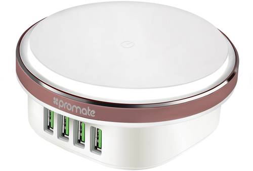 Pro Mate ChargeLite-4 ChargeLite4-EU USB-Ladestation Steckdose Ausgangsstrom (max.) 4400mA 4 x USB