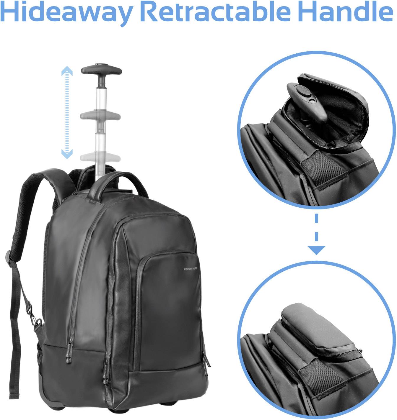 Pro Mate Trolley Transit-TR Schwarz TransitTR