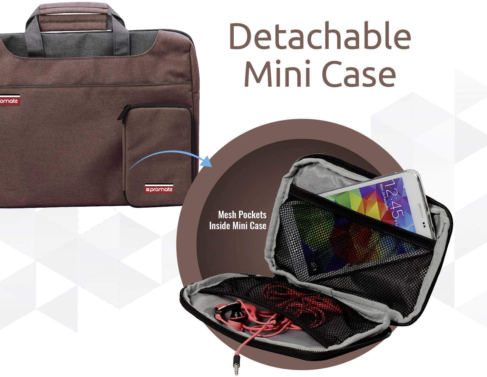 Pro Mate Laptoptasche Desire-S Braun Desire-S BW