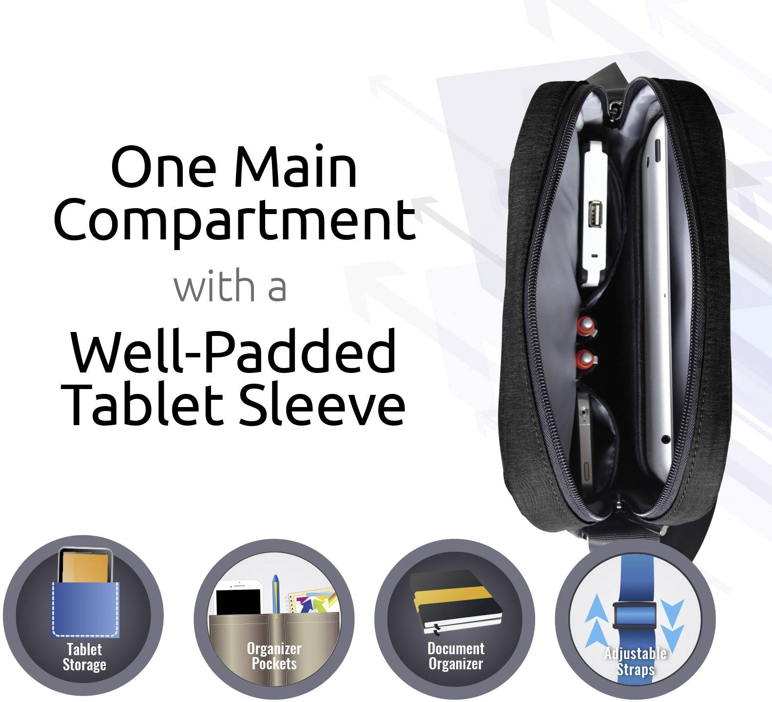 Pro Mate Tasche Trench-S Schwarz Trench-S BK