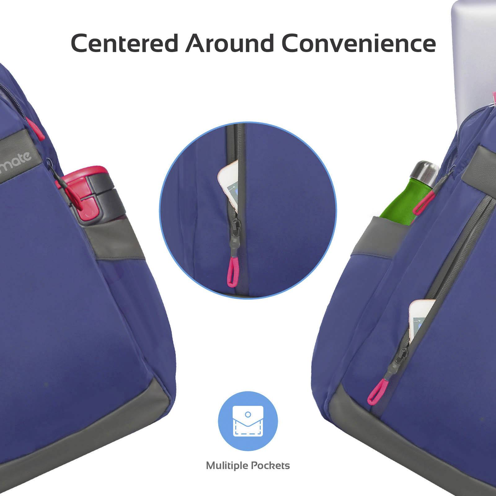 Pro Mate Rucksack Metro-BP Blau MetroBP BL