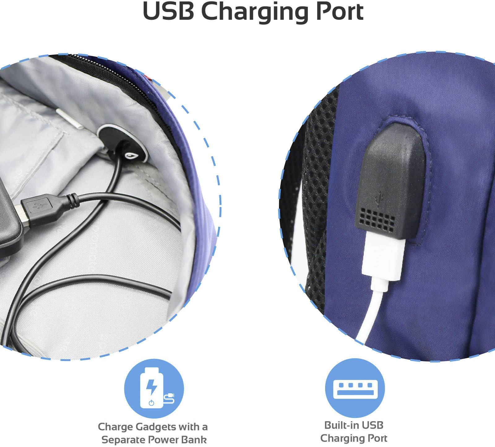 Pro Mate Rucksack Metro-BP Blau MetroBP BL