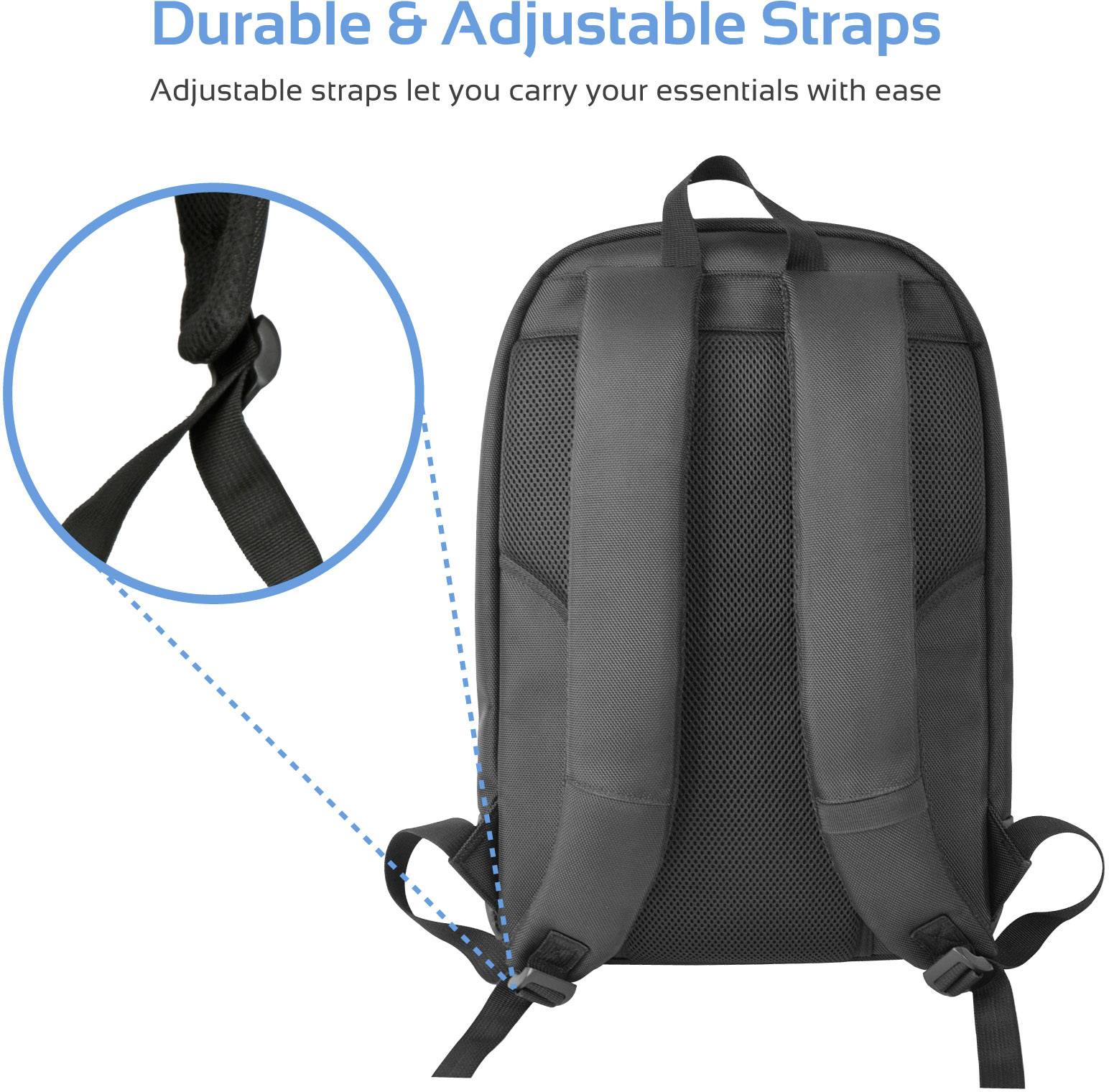 Pro Mate Rucksack Vertex-BP Schwarz, Grau VertexBP