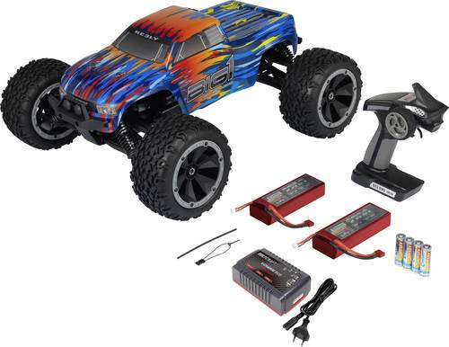 BIG1 Brushless 1:8 RC Modellauto Elektro Monstertruck Allradantrieb (4WD) RtR 2,4GHz inkl. Akk