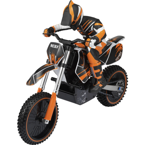 Reely Dirtbike Brushless 1:4 RC Motorrad Elektro RtR 2,4GHz