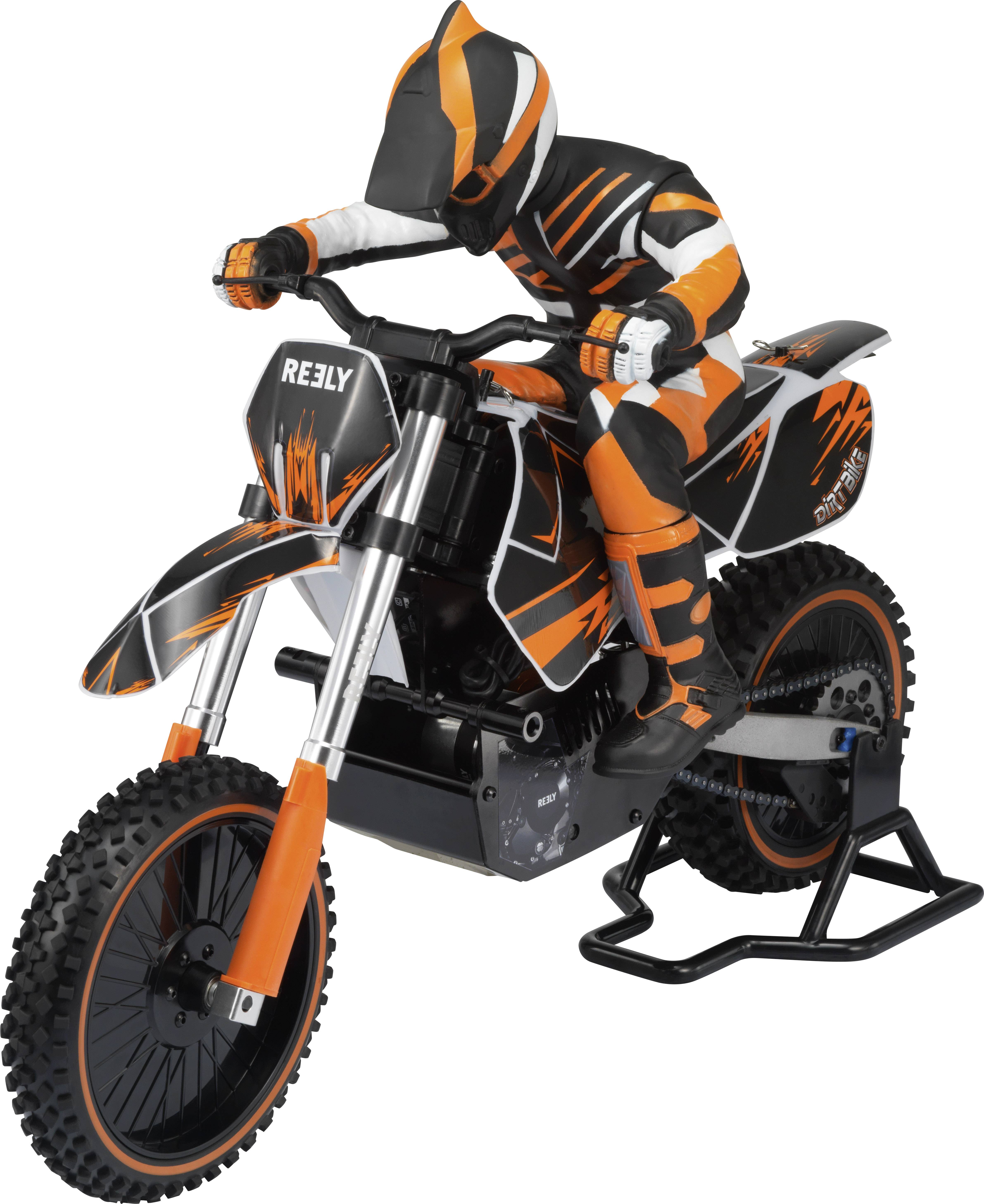 Reely Dirtbike Brushless 1:4 RC Motorrad Elektro RtR 2,4GHz