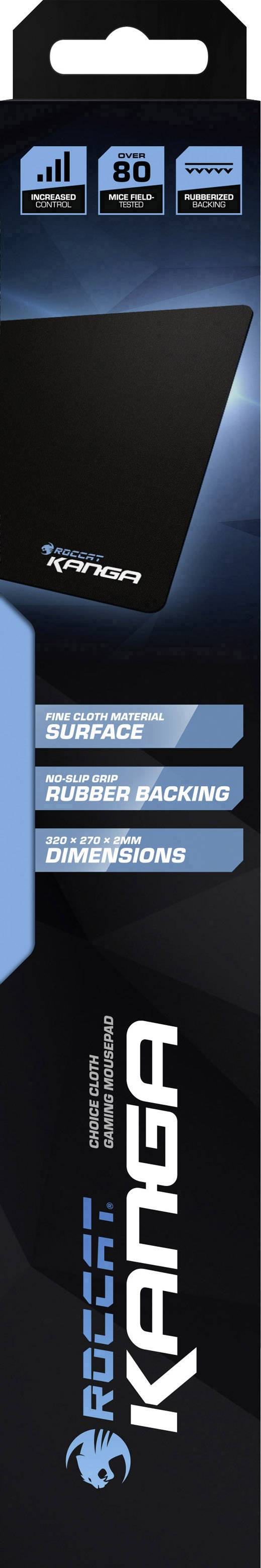 Roccat Kanga Gaming-Mauspad Schwarz