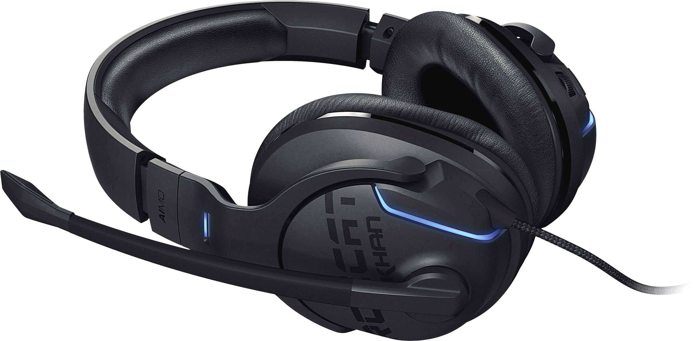Roccat KHAN AIMO 7.1 Gaming Headset 3.5mm Klinke schnurgebunden Over Ear Schwarz