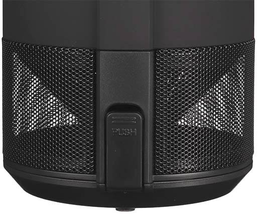 Blaupunkt BP-GIKLED09 UV-Licht, Stromgitter UV-Insektenfänger 5 W (B x H x T) 130 x 140 x 223 mm Schwarz 1 St.