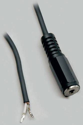 BKL Electronic Klinken-Anschlusskabel Klinkenbuchse 3.5mm - Kabel, offenes Ende Mono Polzahl:2 1St.