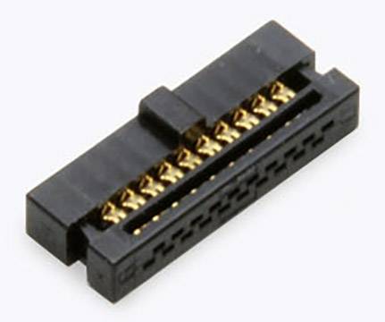 BKL Electronic 10120662Pfosten-Steckverbinder Rastermaß: 1.27mm Polzahl Gesamt: 8 Anzahl Reihen: 2 1St.