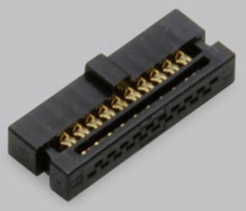 BKL Electronic Pfosten-Steckverbinder Rastermaß: 2mm Polzahl Gesamt: 10 Anzahl Reihen: 2
